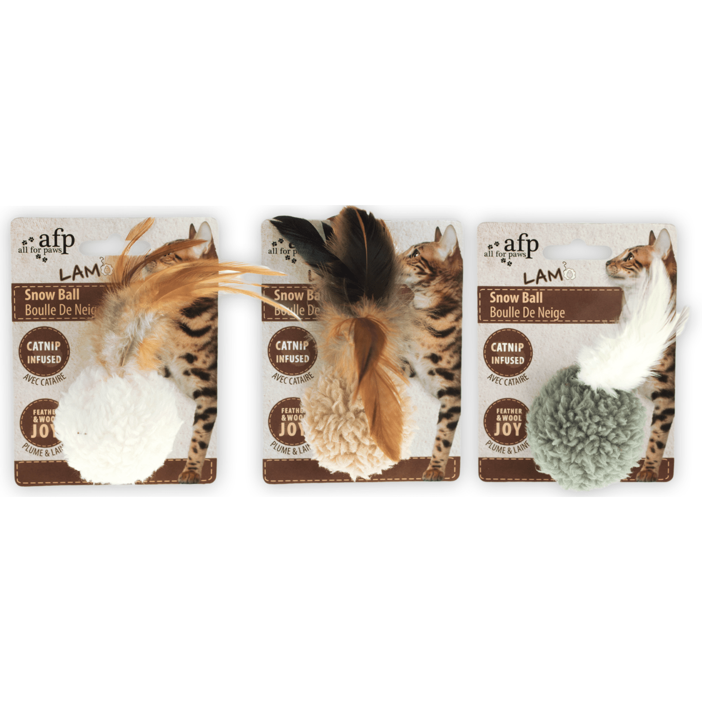 AFP Lambswool - Snow Ball - All For Animals