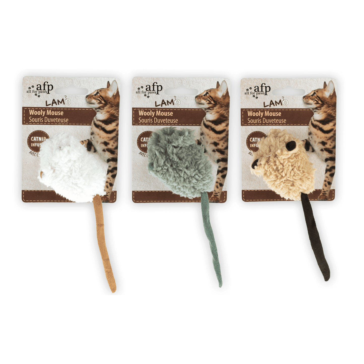 AFP Lambswool - Wooly Mouse - All For Animals