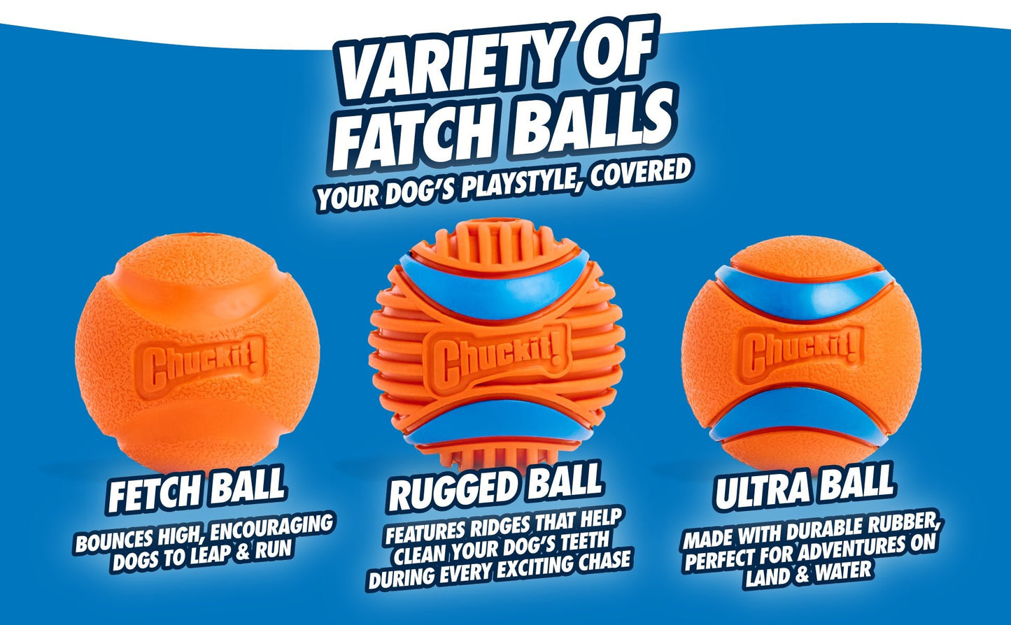 Chuckit! Fetch Ball - all for animals