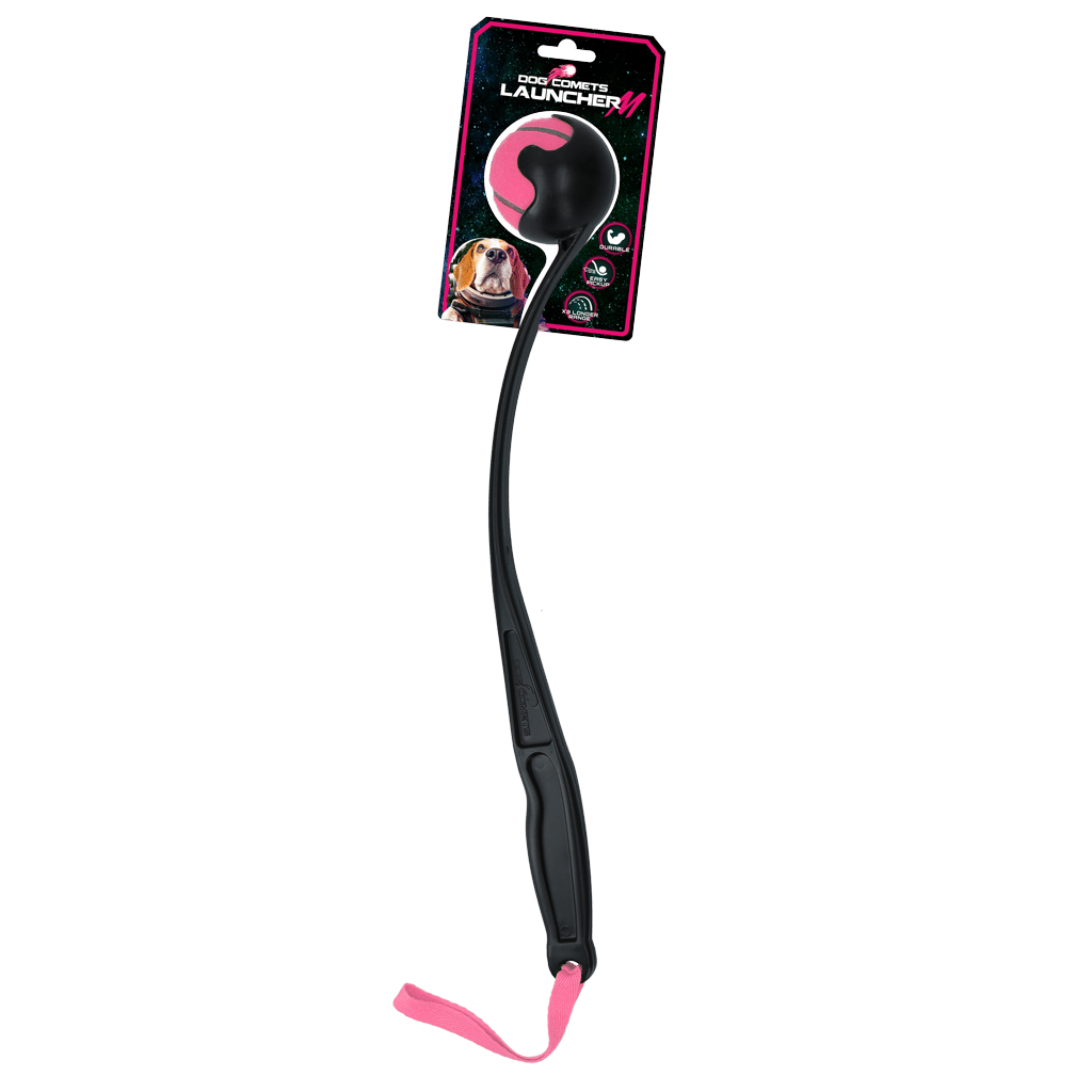 Dog Comets Launcher (Werpstok) Roze M - all for animals