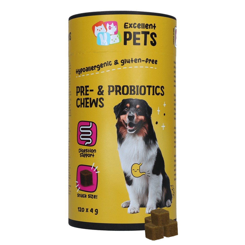 Excellent Pets Pre - & Probiotics Chews 120 Treats - all for animals
