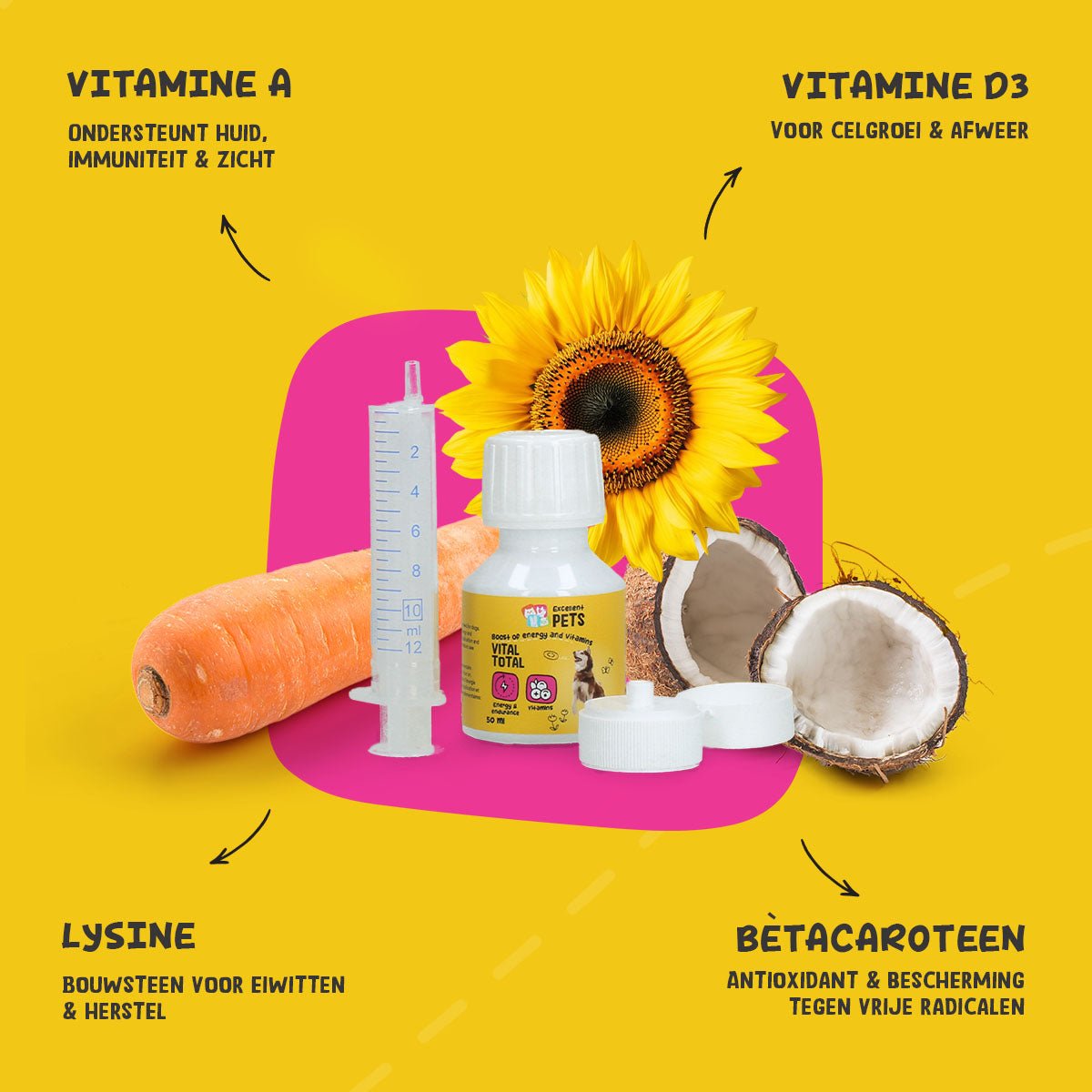 Excellent Pets Vital Total 50 ml - all for animals