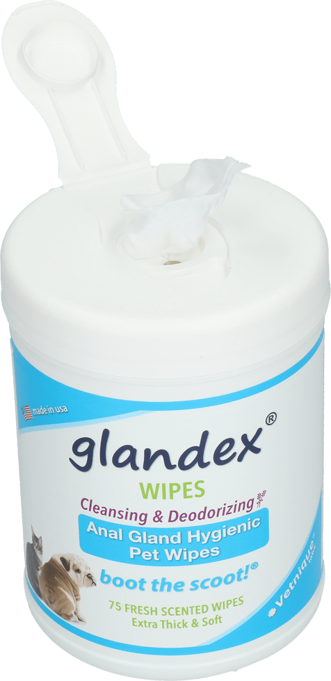 Glandex Wipes 75 st. - All For Animals