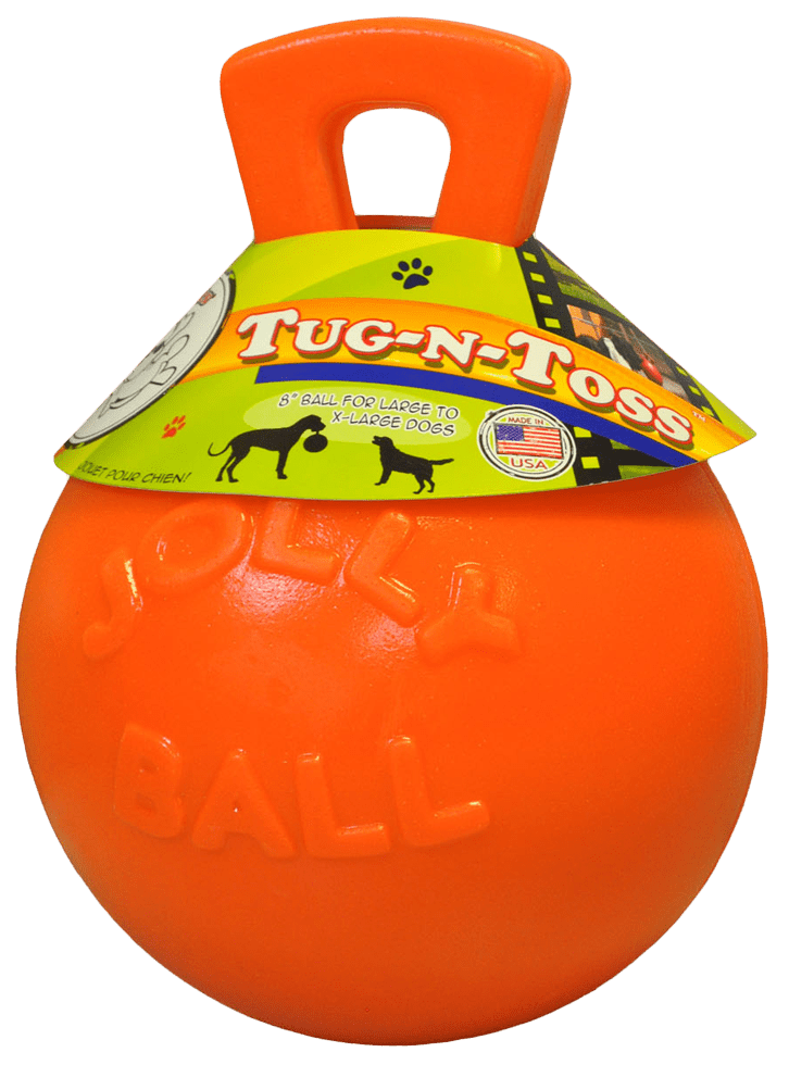Jolly Tug - n - Toss Oranje M (15 cm) - all for animals