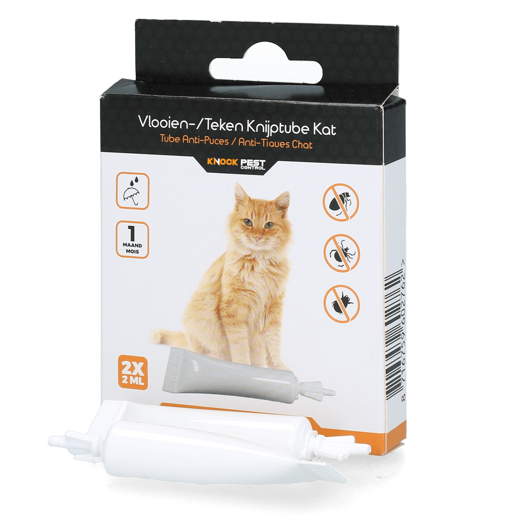 Knock Pest vlooien - tekenpipet Kat DE/UK - all for animals