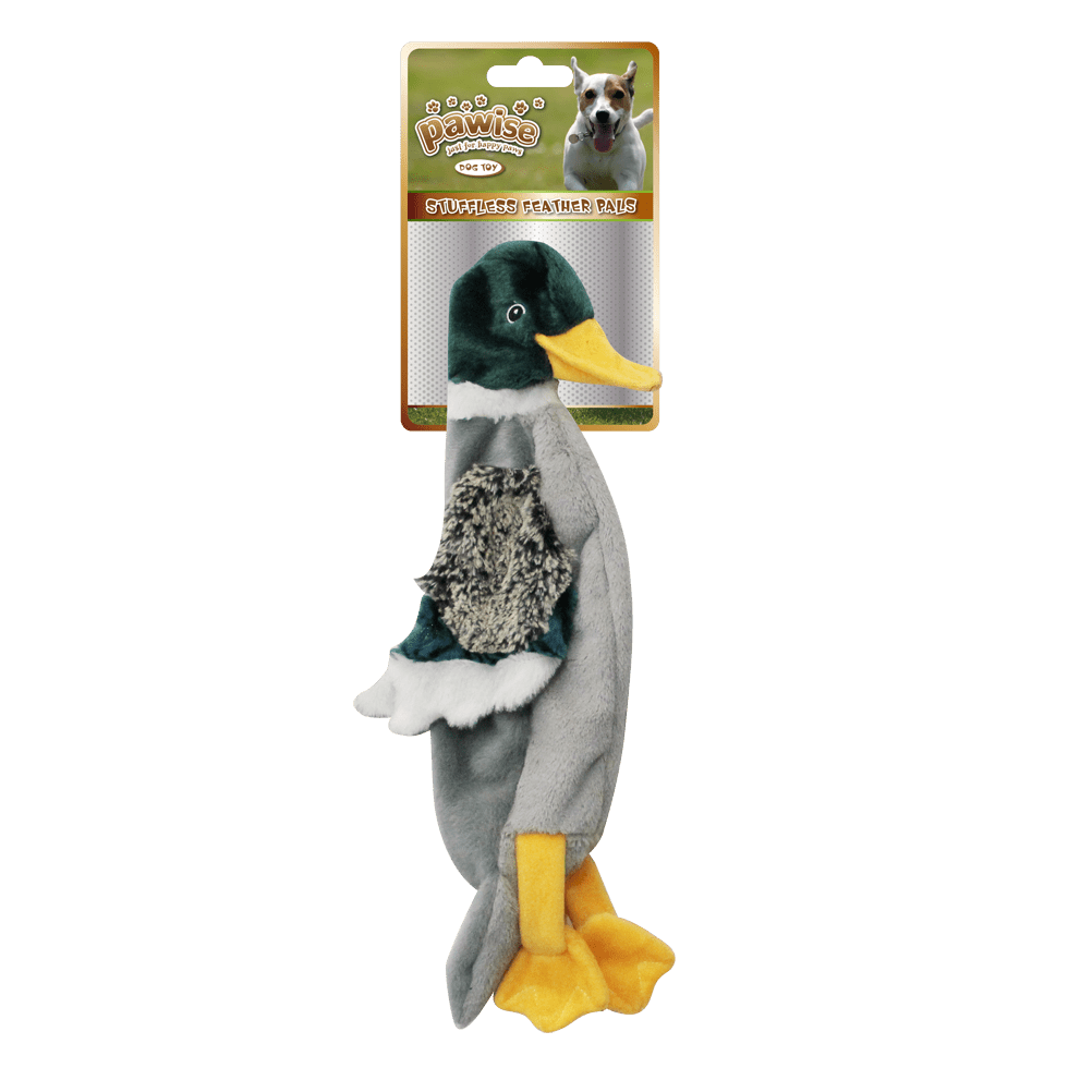 Pawise Stuffless Feather Pals Eend - all for animals