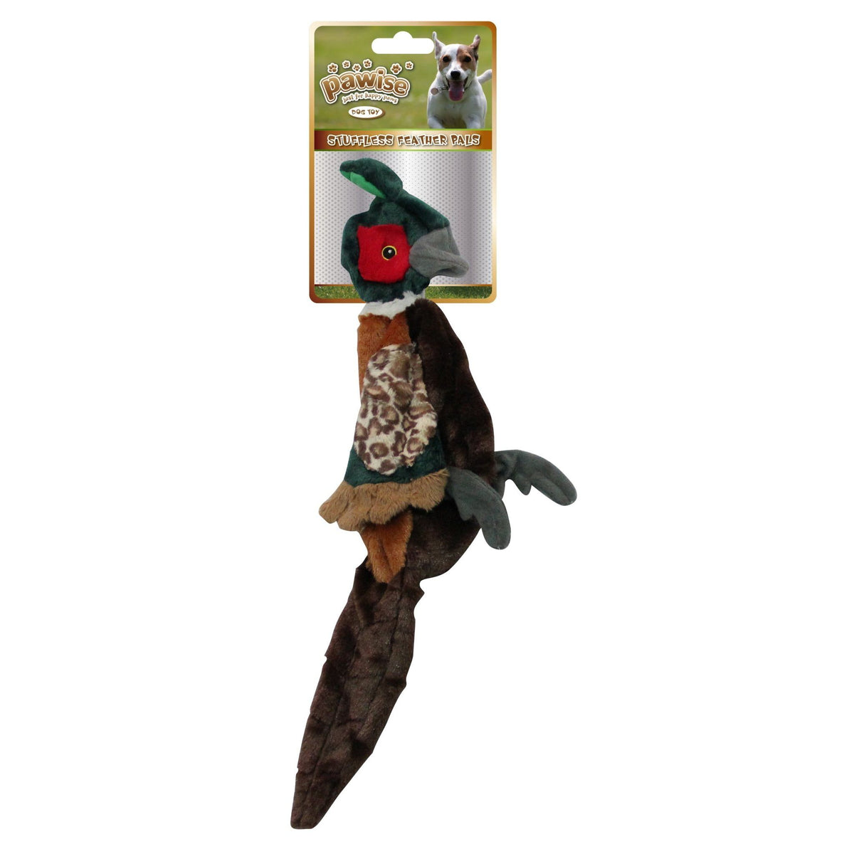 Pawise Stuffless Feather Pals Fazant - all for animals
