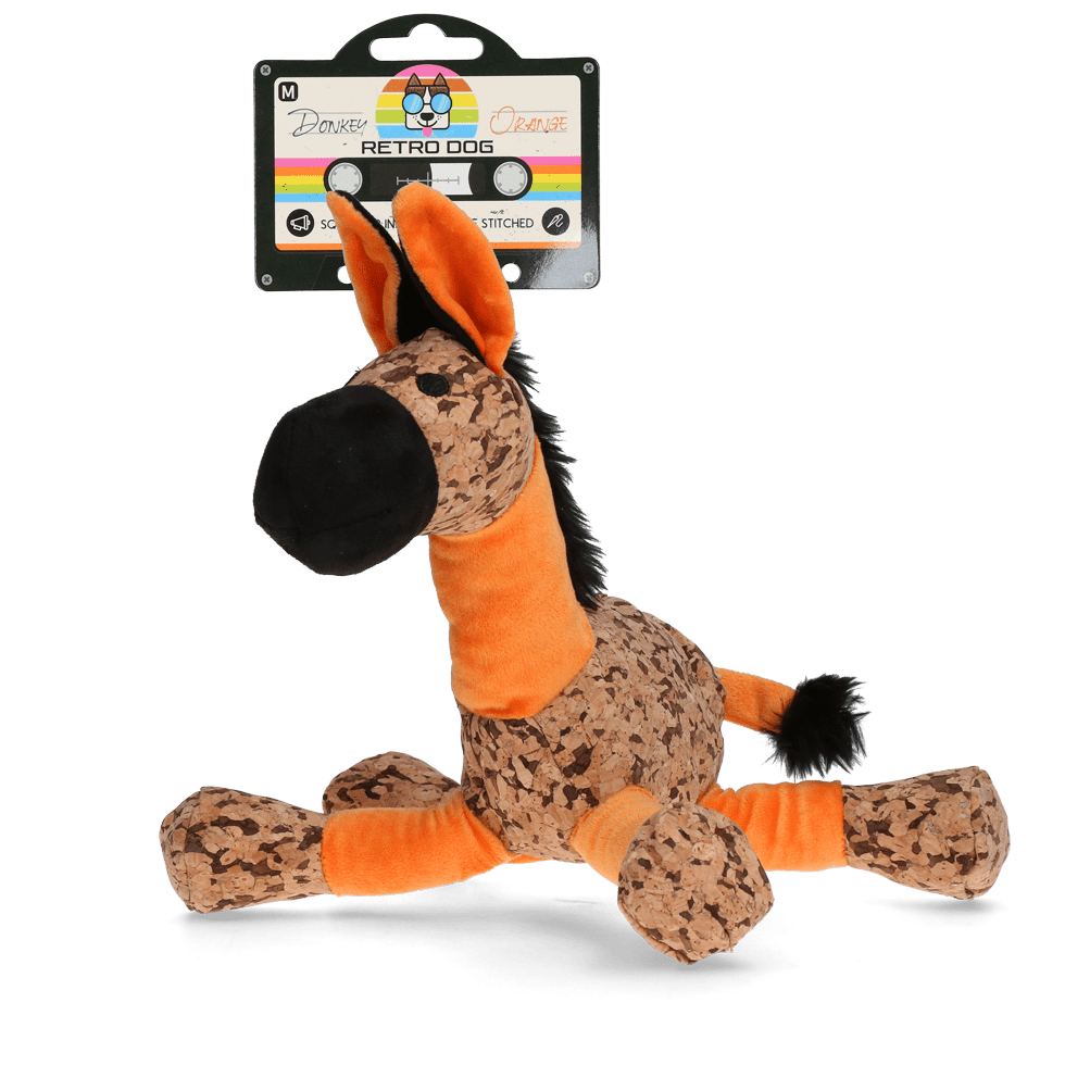 Retrodog Donkey Oranje - all for animals