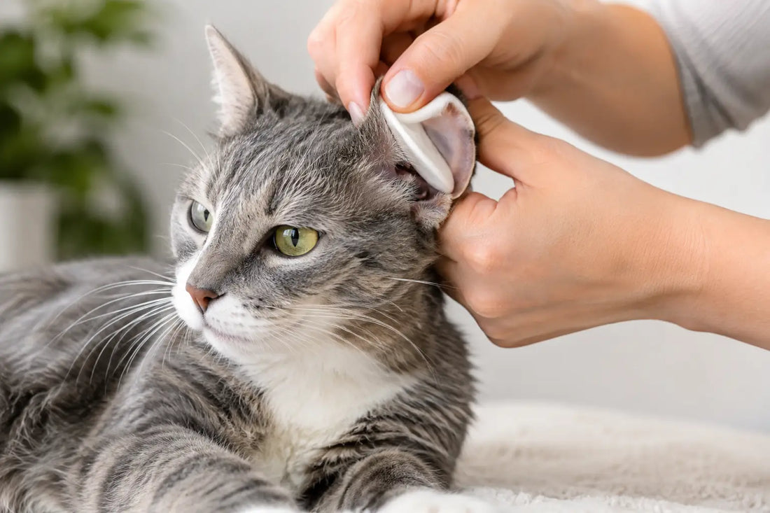 Oren van je kat schoonmaken: veilig aanpakken