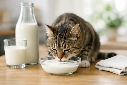 Mag een kat melk drinken? Dit moet je weten