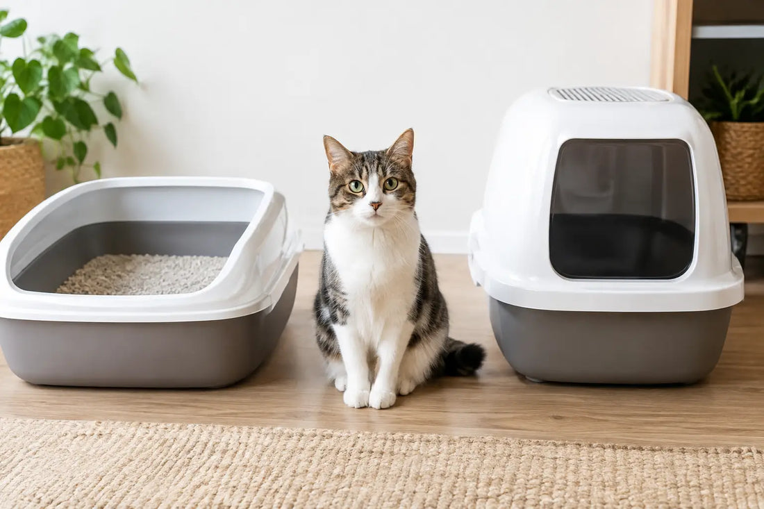 Open of gesloten kattenbak: wat past bij uw kat?