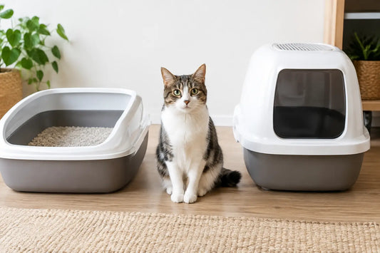 Open of gesloten kattenbak: wat past bij uw kat?