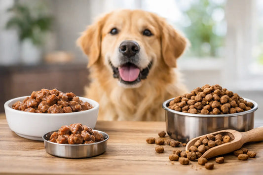 Wat past beter: natvoer of droogvoer voor je hond?