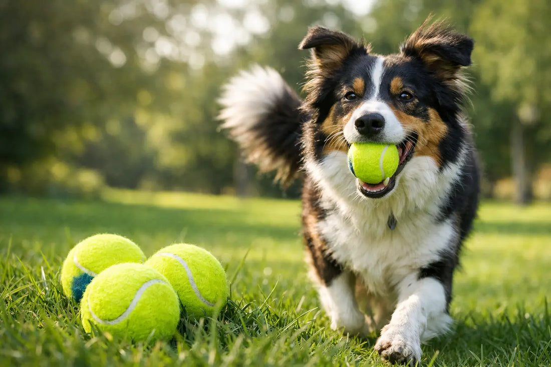 Dog Comets tennisballen voor veilig apporteren