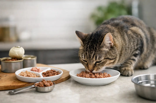 Hoeveel natvoer heeft een kat per dag nodig?