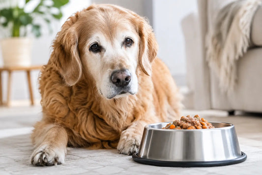Natvoer voor de seniorhond: de juiste gids