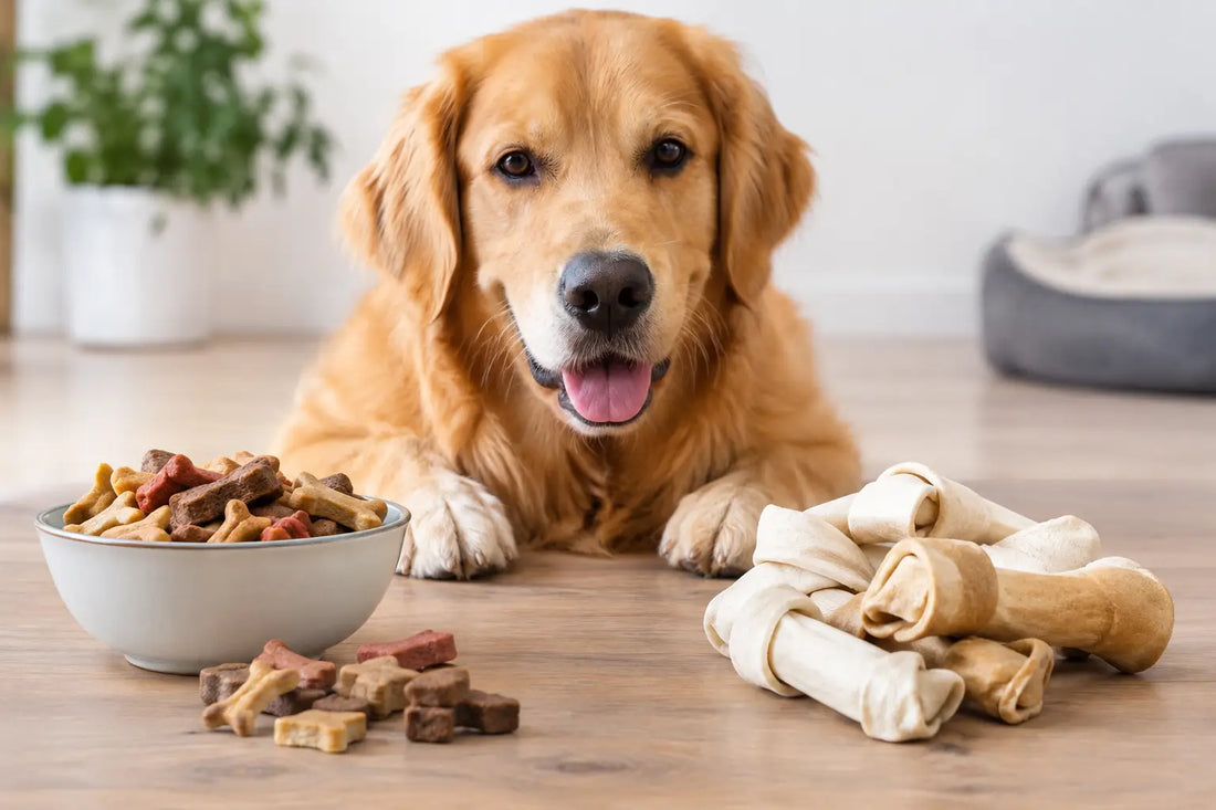 Hondensnacks versus kauwbotten en gezondheid