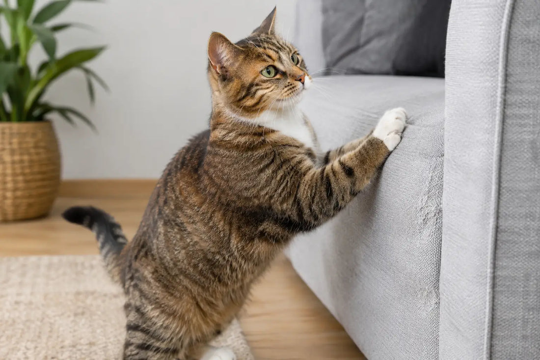 Waarom krabt je kat meubels? Dit is de reden