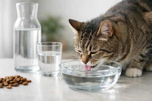 Hoeveel water drinkt een kat gemiddeld per dag?