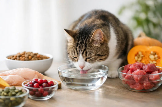 Kat blaas ondersteunen met voeding - All For Animals