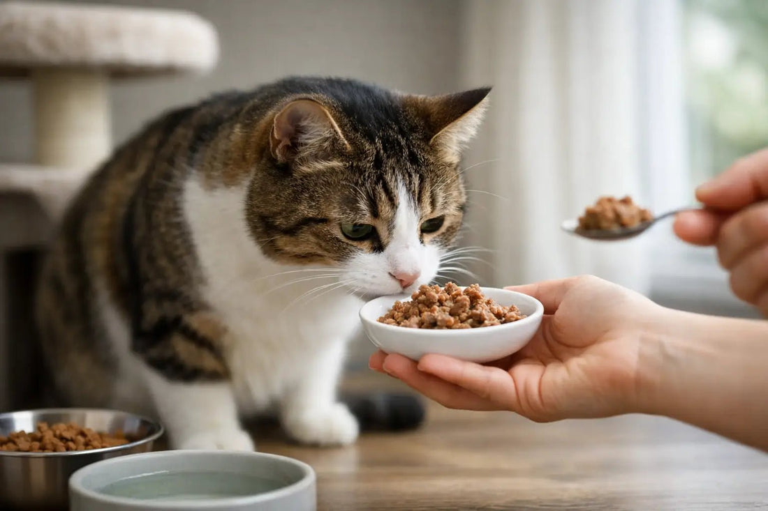 Kat laten wennen aan natvoer in 7 stappen - All For Animals