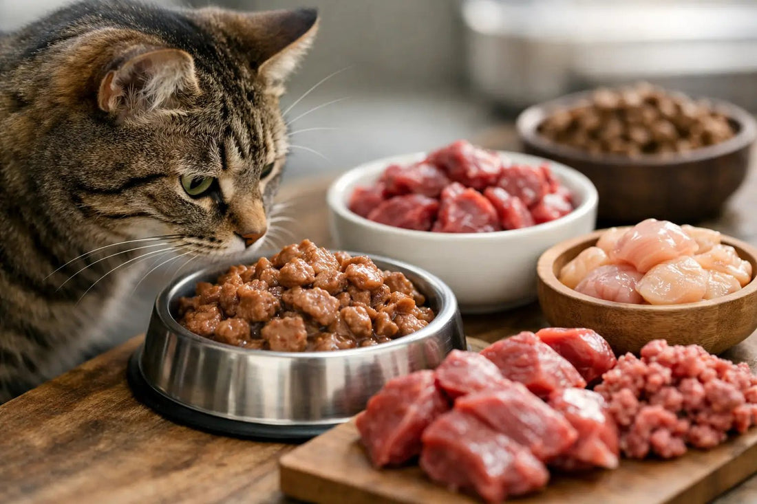 Kattenvoer met veel vlees kiezen - All For Animals