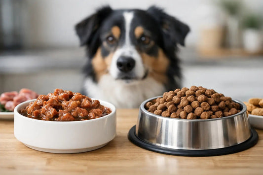 Natvoer versus brokken hond: wat past beter? - All For Animals