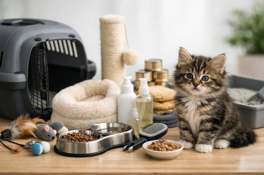 Voorbeeld boodschappenlijst nieuwe kitten - All For Animals