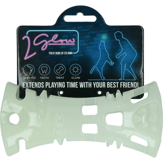 2 Glow Treat Bone of it's Own - All For Animals