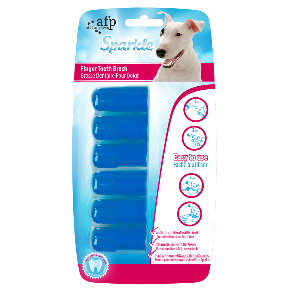 AFP Sparkle - Finger Brush 6-Pack