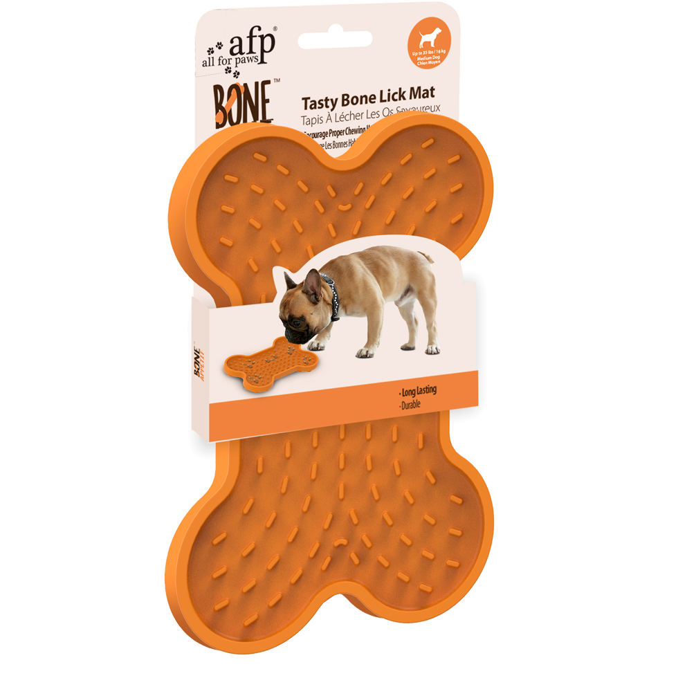 AFP Bone Appetit - Tasty Bone Lick Mat