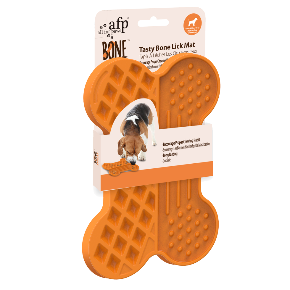 AFP Bone Appetit - Tasty Bone Lick Mat