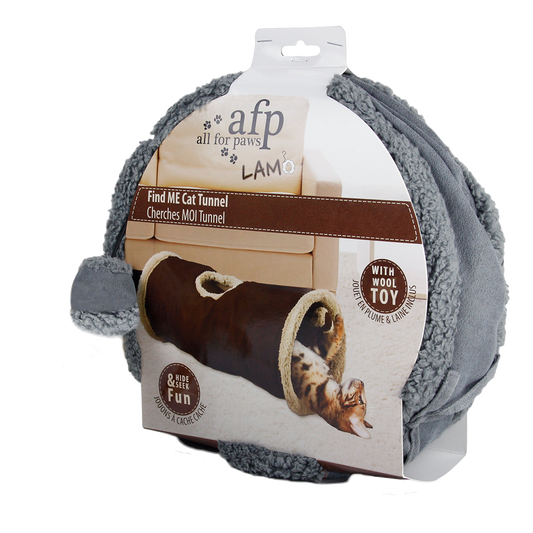 AFP Lambswool - Find Me Cat Tunnel