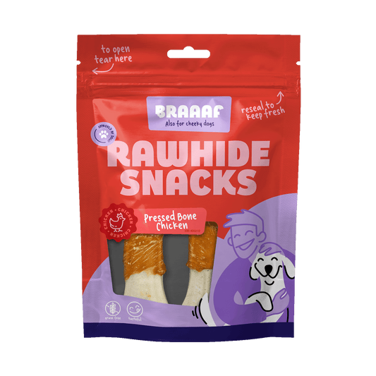 Braaaf Rawhide Pressed Bone Kip