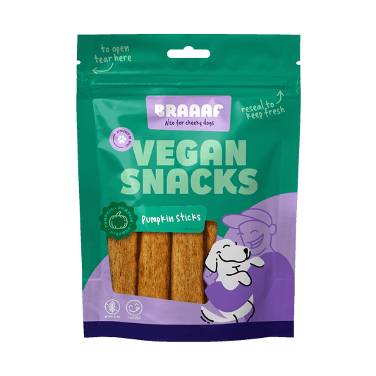 Braaaf Vegan Snack Pompoen Stick