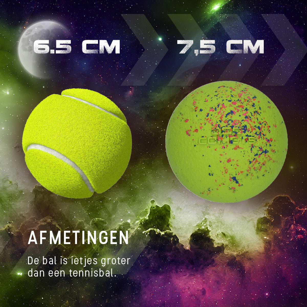 Dog Comets Stardust Groen