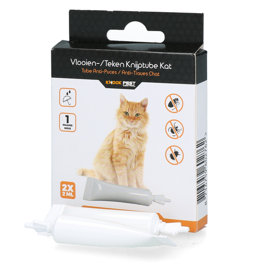 Knock Pest vlooien-tekenpipet Kat NL/FR