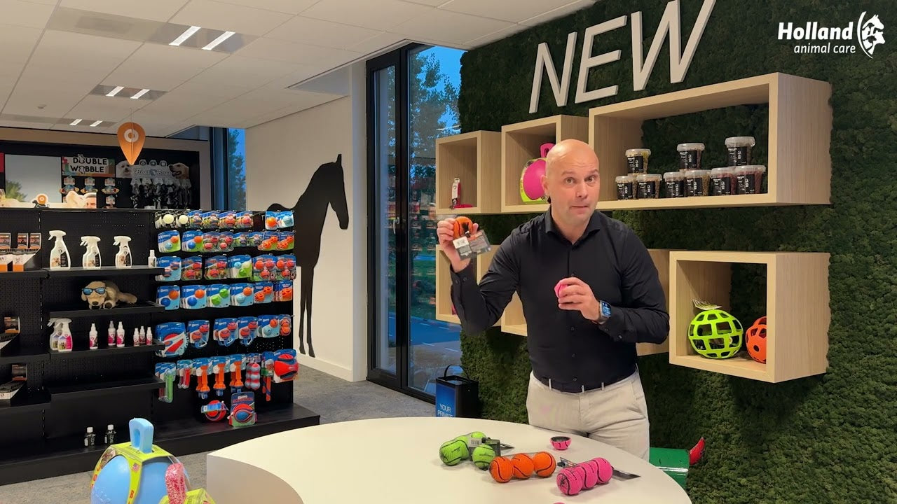 Dog Comets Tennisbal Met Pieper Neutron Star S Groen (3-pack)