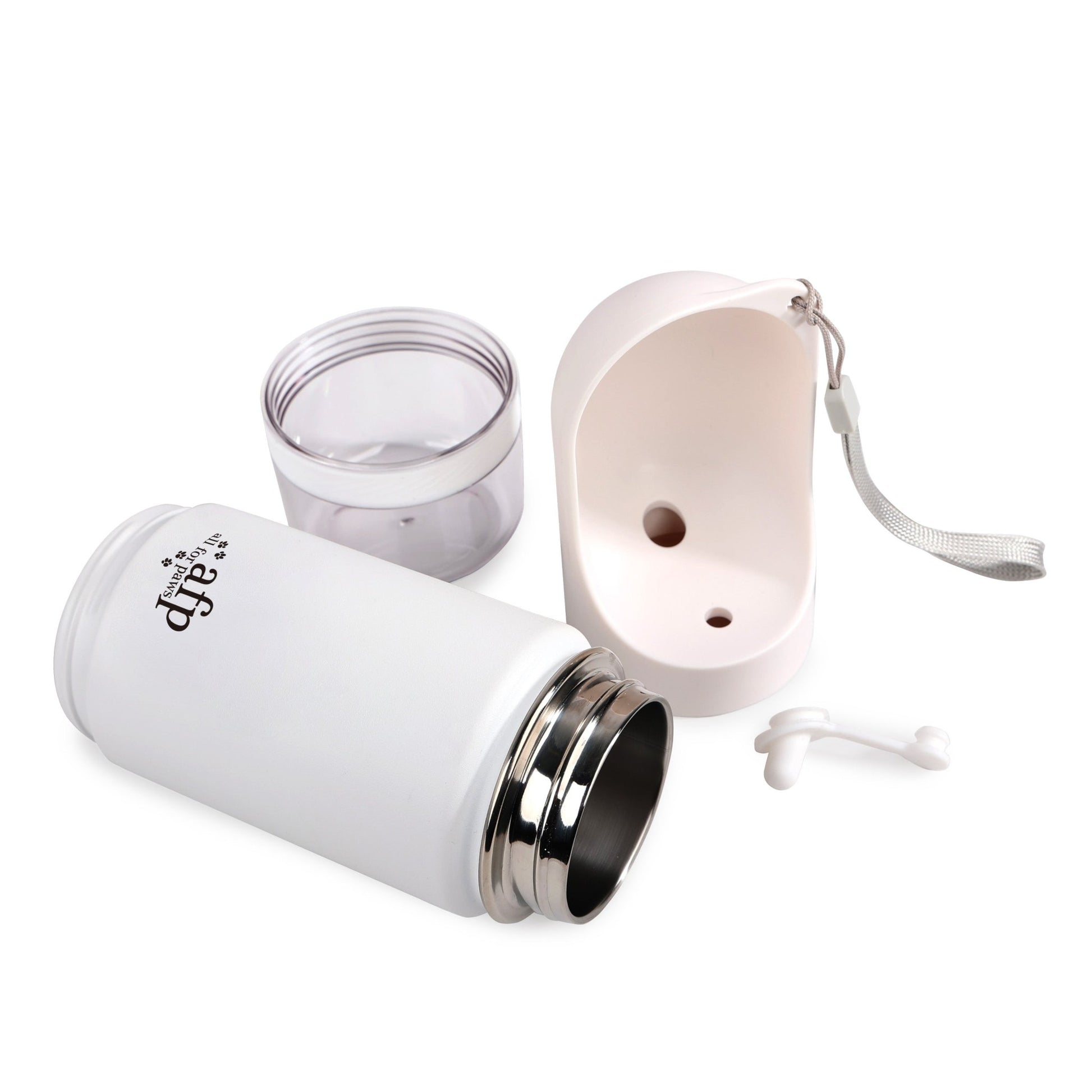 AFP 2 In 1 Stainless Drinking Bottle - All For Animals