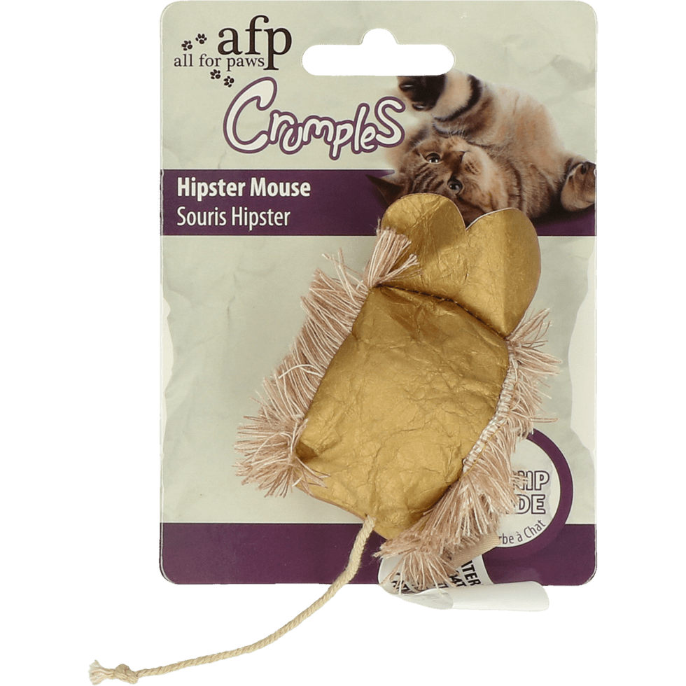 AFP Crumples - Hipster Mouse - All For Animals