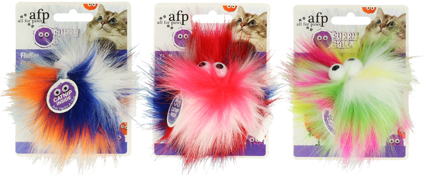 AFP Furry Ball - Fluffy Ball - All For Animals