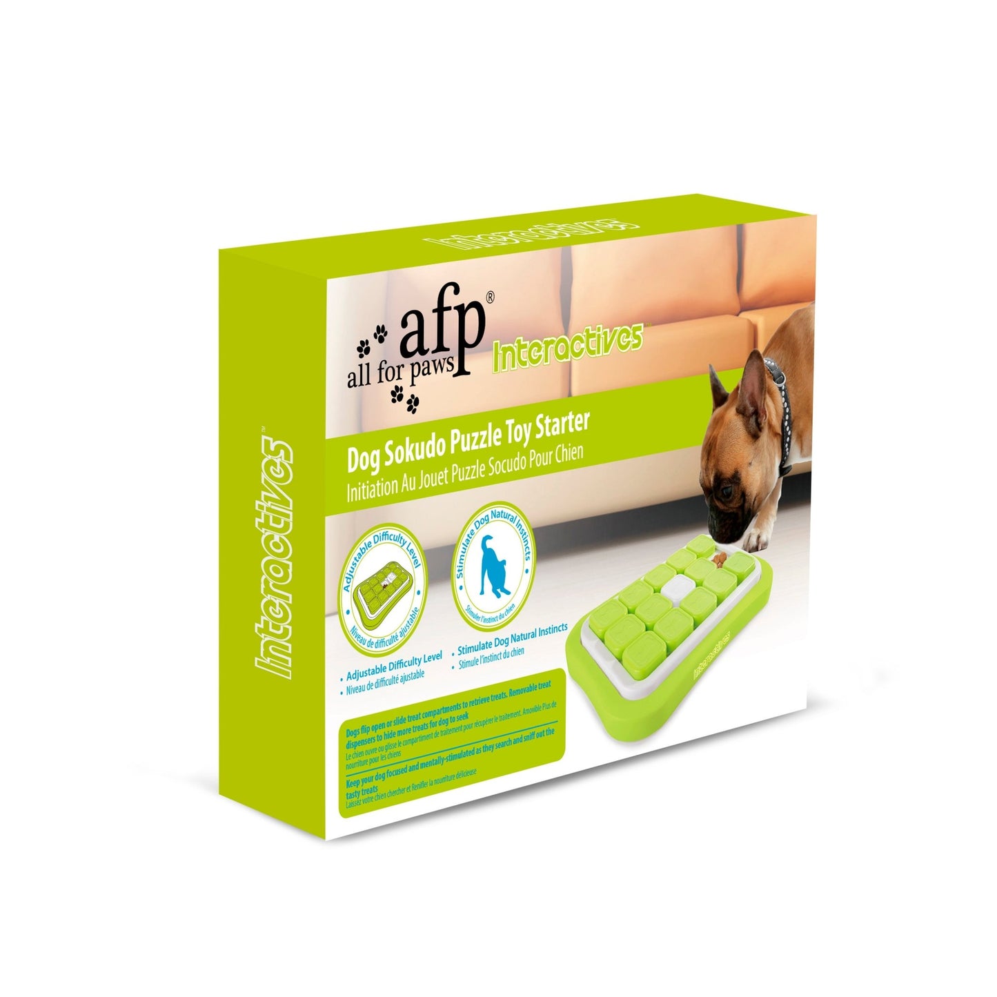 AFP Interactives Dog Sokudo Puzzle Toy Starter - All For Animals