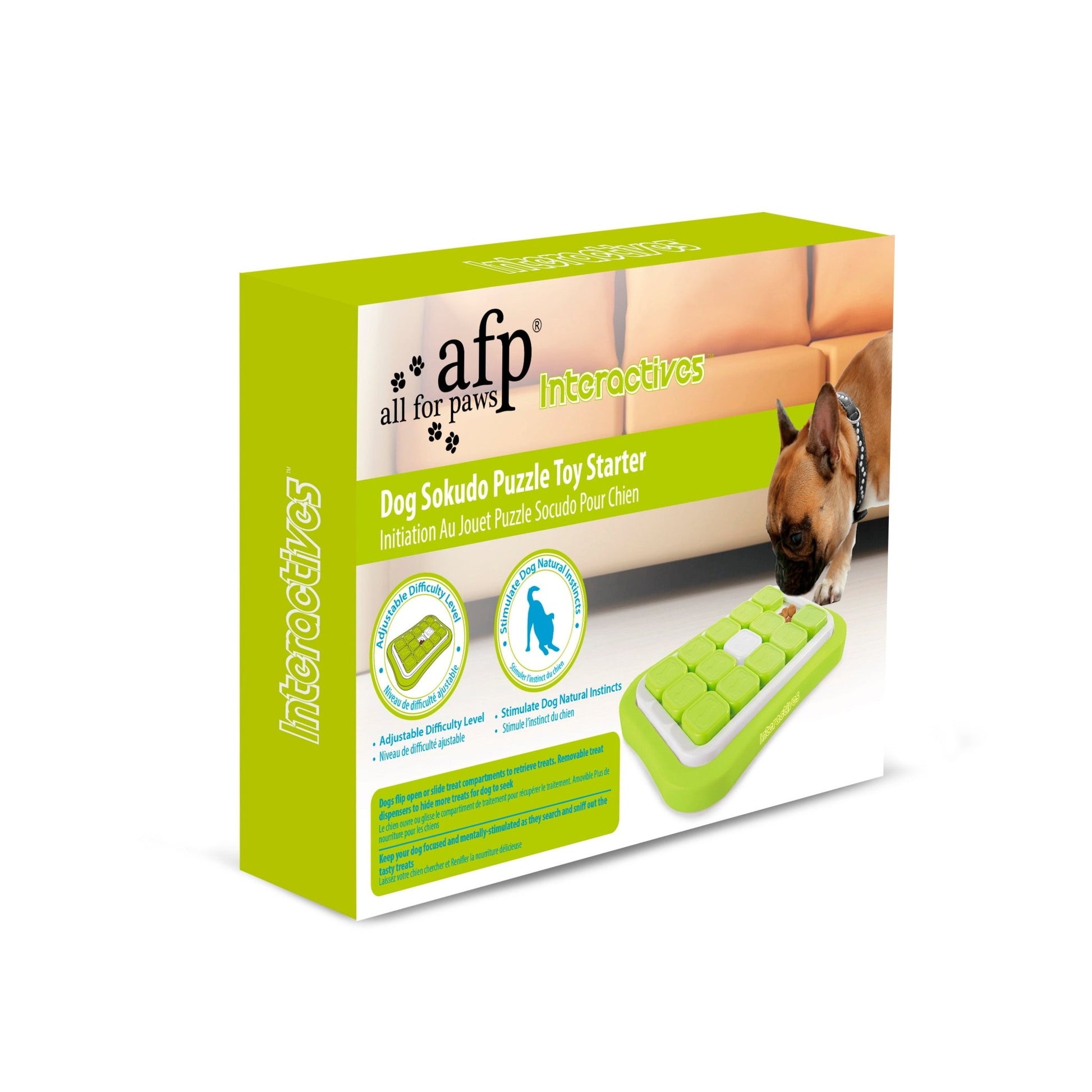 AFP Interactives Dog Sokudo Puzzle Toy Starter - All For Animals