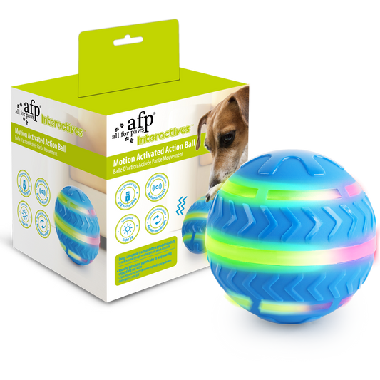 AFP Interactives Motion Activated Action Ball - All For Animals