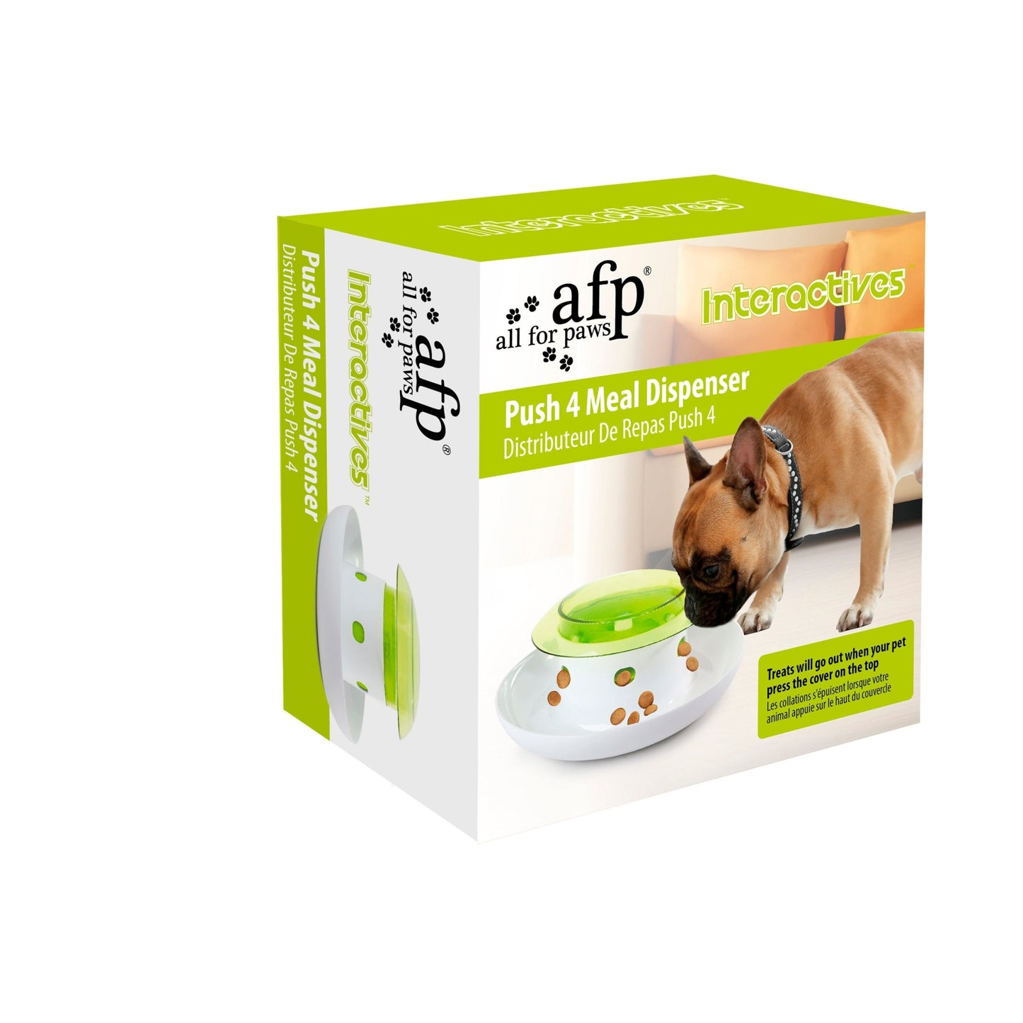 AFP Interactives Push 4 Meal Dispener - All For Animals