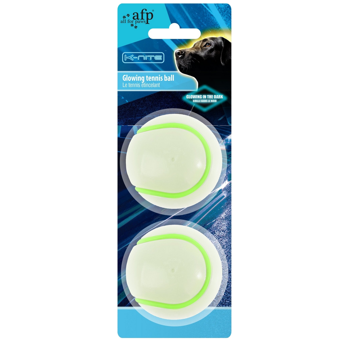 AFP K-Nite Glowing Chew Ball - transparante productafbeelding