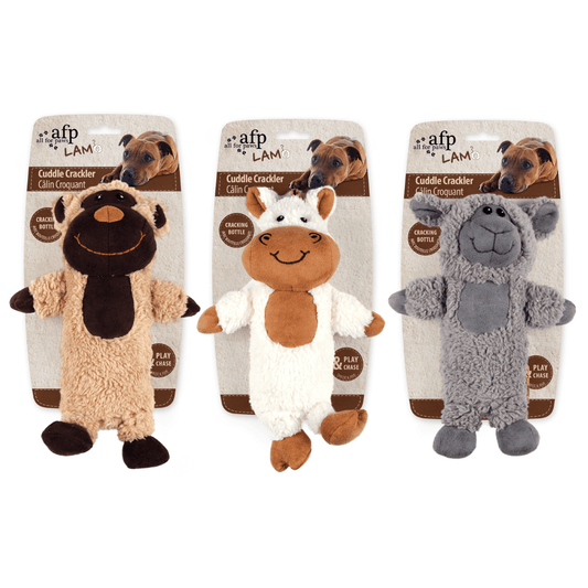 AFP Lambswool - Cuddle Crackler - All For Animals