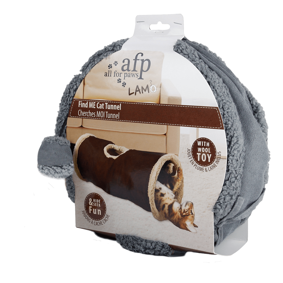 AFP Lambswool - Find Me Cat Tunnel - All For Animals