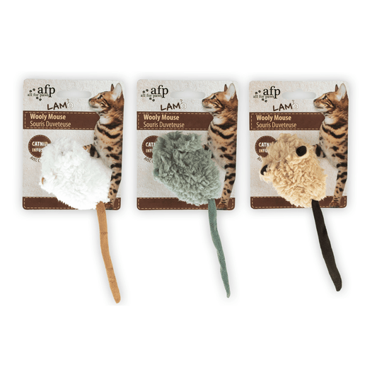 AFP Lambswool - Wooly Mouse - All For Animals