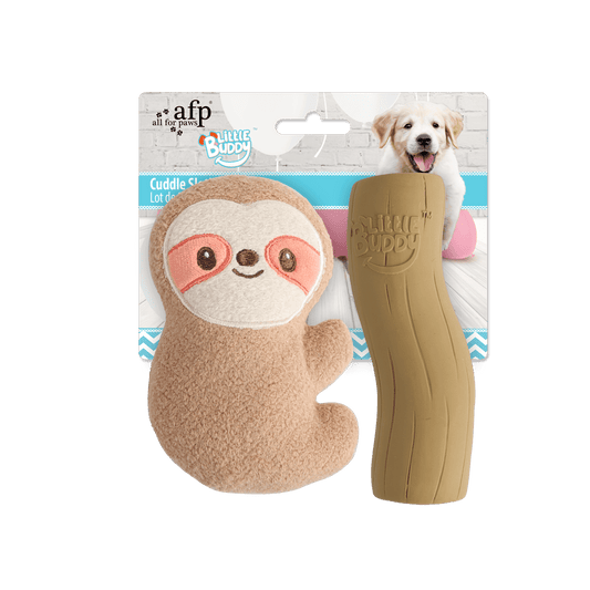 AFP Little Buddy 2-Pack Toy Cuddle Sloth - All For Animals